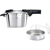 Fissler Vitaquick Premium D&uuml;d&uuml;kl&uuml; Tencere Buharda Pişirme Aparatı 4,5 Litre