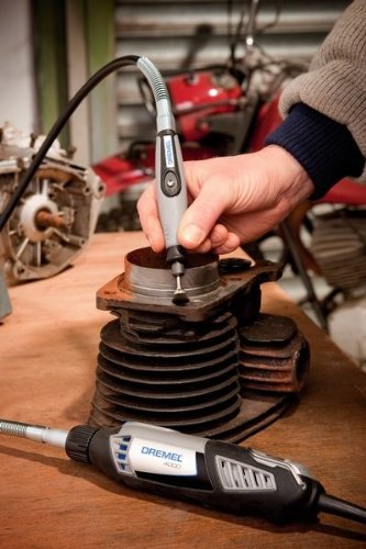 Dremel Multifunktionswerkzeug (175 Watt), 4000-4/65, 4 Vorsatzgeräte, 65 Zubehöre - 8