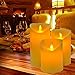 Produktbild Fernbedienung Duft Elektrische X 3 Echtwachs Simulation Kerzen Akku Flammenlose LED Teelichter flackernd by Hochzeit Decor