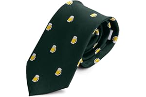 Bolunga Bier Krawatten für Männer/Herren - Oktoberfest Geschenk - Professional and Funny Ties for Man with beer logo - Octoberfest Gift for Men/Him