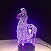 Produktbild 3D Nachtlicht Souvenir Geschenk Lama 7 Farbe Touch Tischlampe 3D Led Lava Lampe Acryl Fantasy Zimmer Spiel Fan Atmosphäre Beleuchtung