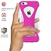 Produktbild Palmo iPhone 6s/6 Hülle Case (Rosa) - One finger gripping iPhone case to prevent dropping Gewinner des Red Dot Award: Product Design 2017 & GOOD DESIGN AWARD 2015 – Fallgetestet durch das US-Militär, Einhandbedienung, Selfies, ultraleicht, kratzfeste Beschichtung, erstklassige Silikonhülle mit Trageband zur Verhinderung des Herunterfallens, aufprallsicher, staubdicht, schlichtes Design, erweiterte Daumensteuerung