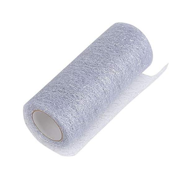 Jnch 225m 15cm Rotolo Tulle Poliestere Organza Bobina Decorazione Fai Da Te Sedie Tavolo Matrimonio Feste Bomboniere Confetti B