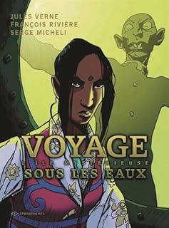 jaquette livre VOYAGE SOUS LES EAUX T2 L ILE