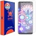 Produktbild Skinomi TechSkin - Matte Schutzfolie für Samsung Galaxy S9 - deckt den kompletten Bildschirm (edge to edge coverage), 2er Pack