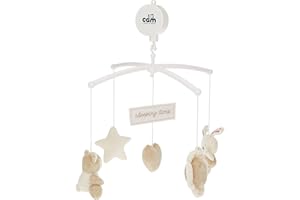 CAM Il Mondo del Bambino - art.928 - Giostrina per culla Cullami - ideale dalla nascita - BIANCO BEIGE