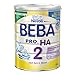 Produktbild Nestlé BEBA PRO HA 2, Folgenahrung ab dem 6. Monat, Baby-Nahrung als Pulver, mit hydrolisiertem Eiweiß, enthält Omega 3 & 6 Fettsäuren, 6er Pack (6 x 800g Dose)