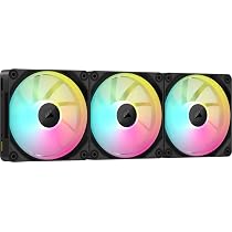 CORSAIR ICUE LINK RX120 RGB 120mm PWM-Lüfter - Magnetisches Kuppellager - Einzelner Lüfter - Schwarz