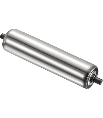 Rullo Trasportatore Interoll Serie 1700 – 50mm X 600mm, Acciaio Zincato, Estremità Esagonale 11mm - 5