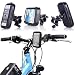 Produktbild Fahrrad Wasserdichte Tasche Reißverschluss Kasten Beutel Lenkerhalterung Halterung für Samsung Galaxy Mega 6.3 i9200