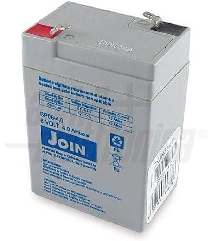 Duracell DR4-6 Batteria Al Piombo 6V 4Ah - Sostituisce RT640, Lucas 6V 4Ah, LP6-4.0, NP4-6, FM640A