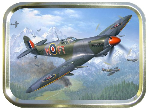 UNGROL SPITFIRE 2oz GOLD TOBACCO TIN, STASH CAN, STORAGE TIN