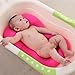 Baby Bath Cushion,Kakiblin 0-6 Month Newborn Bath Anti-Slip Cushion Seat(Pink)