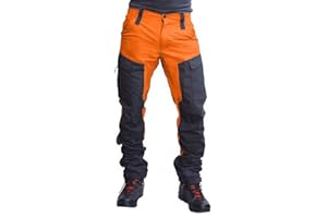 OEAK Pantalon Cargo Homme Militaire Pantalon de Travail en Coton Poche Pantalon de Combat Tactique Plein air Camping Randonnée Slim Fit