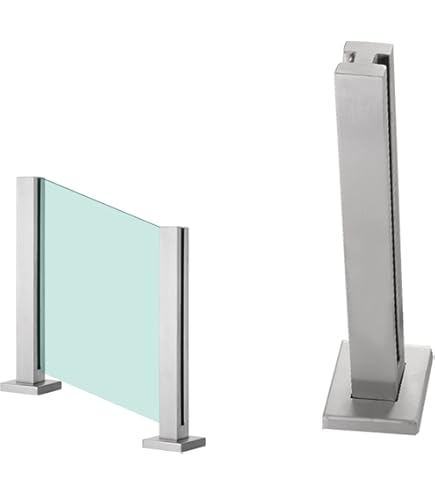 Ringhiera In Vetro E Acciaio Inox - Per Scale, Balconi, Terrazze | Sistema Balaustre Con Viti - Foto 9