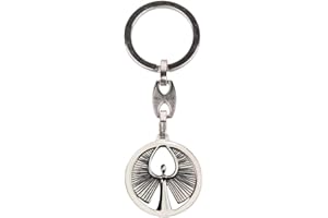 Fritz Cox Ange gardien « Gabriel », moderne, adapté comme compagnon permanent et talisman, pour porte-clés