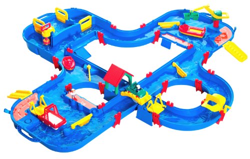 Imagen 10 de AquaPlay A660 Aquaplay´n Go - Juego con agua (plástico, 47 piezas, 160 x 150 x 22 cm)