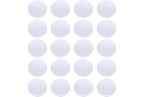 IVANY 20pcs NFC Tags,NTAG215 NFC Round Cards Blank White NFC Tags,NFC Chip NFC 215 Card Tag Compatible with Amiibo TagMo NFC Enabled Mobile Phones and All Other NFC Enabled Devices(25 mm/1 Inch)