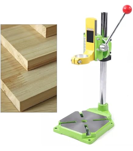 Support De Perçage CONNEX COM870500 - Hauteur 400 Mm, Réglage Profondeur 0-60 Mm, Pour Perceuse Ø 42 Mm