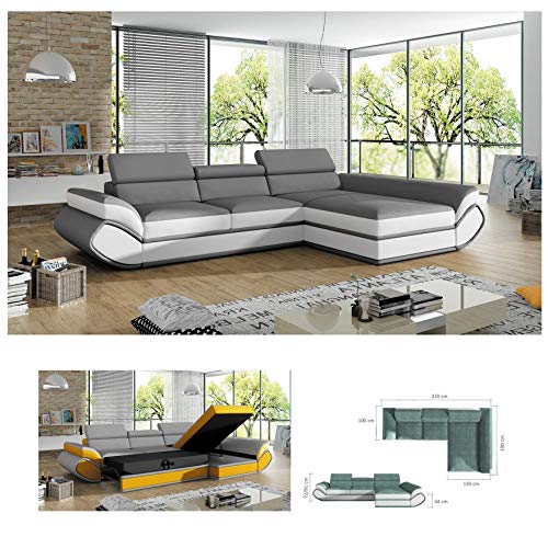 Canapé Angle Simili Cuir