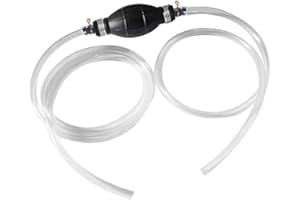 DEDC Universale Handpumpe Umfüllpumpe für Kraftstoffe, Kfz, Garten, Boot Kart Fahrzeug Notpumpe Vakuumpumpe für Wasser, Benzin, Diesel & Öl