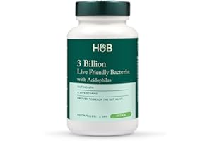 Holland & Barrett Live Friendly Bacteria with Acidophilus 60 Capsules (60)