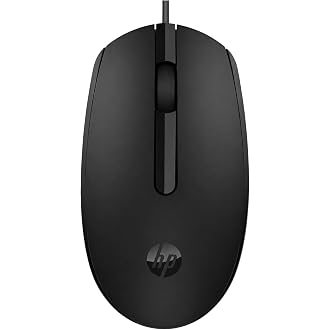 HP M10 Wired USB Mouse with 3 Buttons High Definition 1000DPI Optical Tracking and Ambidextrous Design