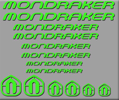 PEGATINAS MONDRAKER BICI R180 STICKERS AUFKLEBER DECALS AUTOCOLLANTS A