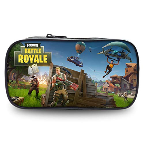 Preisvergleich Produktbild Onlyoustyle Fortnite Federmäppchen Kinder Federtasche Mode 3D-Druck Pencil Case Bleistiftbeutel Persönlichkeit Federhalter Schüler Schreibwaren Federmäppchen Tasche Bleistift Beutel - 22 x 11 x 4.5cm