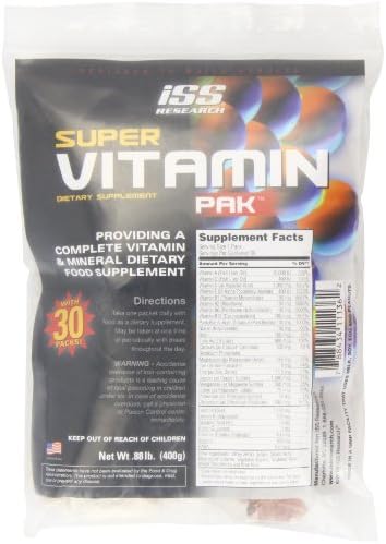 ISS Nutrition Super Vitamin Pack of 30