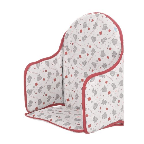 Obaby Highchair Insert Tiny Tatty Teddy (Red)