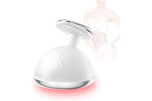‎ANLAN Cellulite Massagegerät,ANLAN 5 in 1 Anticellulite Geräte Massage LED Phototherapie Lymphdrainage Gerät Ultraschallgerät Vibration IPX6 Wasserdicht EMS Gua Sha Körperformmaschine Radiofrequenz Gerät