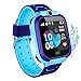 Produktbild Bxchx Kinder Jungen Mädchen Smartwatch GPS Tracker mit Step gegen Geo Zaun SOS wasserdichte Kamera Stimme Chat Math Spiel Urlaub Geburtstag Uhr Geschenke Kompatibel mit Ios Android