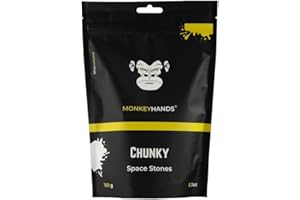 MonkeyHands Magnésite en pièces de qualité supérieure Craies pour gymnastique rythmique pour l'escalade Calisthenics levage de poids construction corporelle Crossfit peau plus saine et longue durée