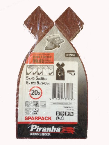 Black&Decker Multischleifer Sparpack, 1 Stück, X32452-QZ