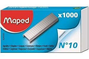Maped 324105 Agrafes N° 10 galvanisées Petit paquet
