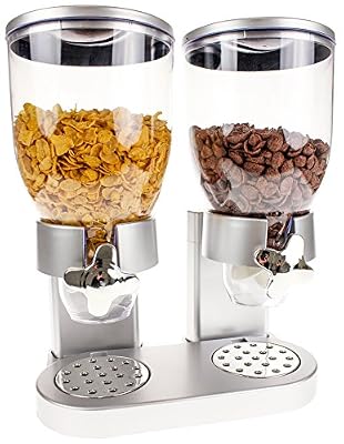 United Entertainment – Distributeur de céréales/Distributeur de céréales/Distributeur de céréales/Distributeur de céréales/Cornflakes et Cerealie – Argent