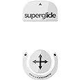 Pulsar Gaming Gears Superglide - Fastest and Smoothest Mouse Feet/Skates Made with Ultra Strong Flawless Glass Super Fast Smooth and Durable Sole for Logitech G Pro X Superlight [White]