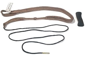 ZEITWISE 7 mm Cal .270 .280 Putzschnur mit Zwei integrierten Bronzebürsten | Gewehr Büchse