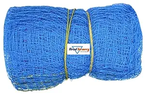 HeadTurners Cricket Practice Net, 30ft [9.14m] x 10ft[3.03m] - 0.5 mm Nylon Thread - Blue (Made in India)
