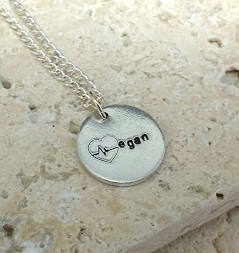 Vegan Heartbeat Necklace