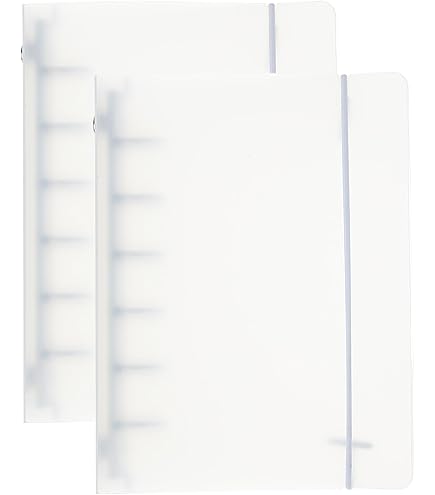 Transparante Maphoezen A6/,6-Ring Doorzichtige PVC Notitieboek Sluiting Bindmap Hoes - Losse Bladen Map Voor Fotokaart Plakboek Foto Document Uitgaven Budget Ticket Jongens Meisjes Kinderen