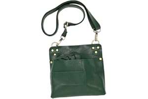 ‎DHONGF Friseurtasche Werkzeugtasche Salon Friseur Schultergürtel Tasche Friseur professionelle Tasche Konfigurierbaren Haarschneidewerkzeugen gehören Friseur Scheren Haarspangen Kämme Sprühflasche usw Grün