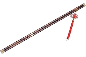 Fesjoy Musique Flûte à la main Dizi traditionnel chinois fait à la main Musique à Flûte Instrument