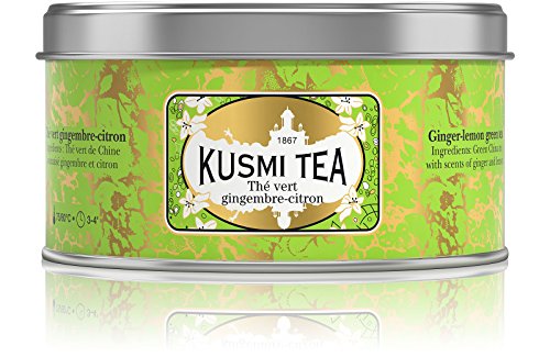 Kusmi Tea Ginger-Lemon green tea (125g, Dose)