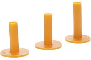 LL-Golf® Juego de 3 Goma Range Tees/Goma té 's 60,70,80 mm/Rubber Tees/té/Golf