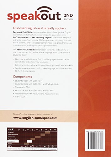 Book's Cover of Speakout Elementary 2nd Edition Workbook