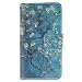 Produktbild Anlike Lederhülle Leder Tasche Case für Sony Xperia Z4 Compact / Z4 mini Hülle PU Leder Flip Brieftasche Schutzhülle Wallet Cover Handytasche Schutzhülle Handy Zubehör Handyhülle mit Bookstyle mit Standfunktion Kredit Kartenfach für Sony Xperia Z4 Compact / Z4 mini - Almond Blossom
