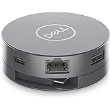 Dell DA305 Mobile Adapter Dockingstation 2xUSB3.1/HDMI/VGA/DisplayPort/USB-C/Ethernet passiv Grey