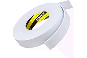 MILEQEE Door Draft Excluder Strip,Weather Stripping Door Seal 5m(L) X30mm(W) X3mm(T) Self Adhesive Foam Tape Noise Wind Blocker for Cabinets,Caravan…